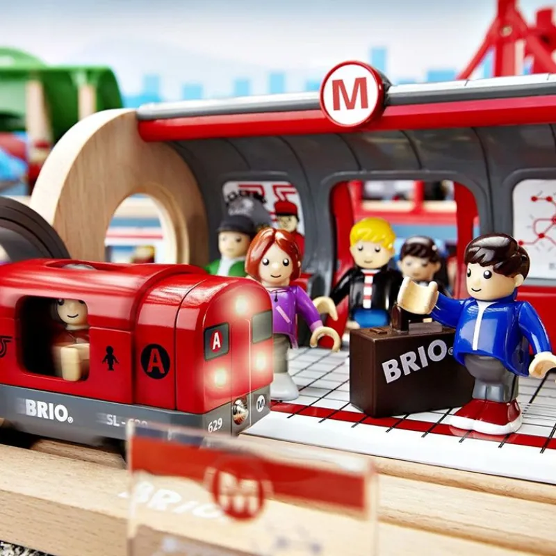 Brio Circuito Del Metro - ^ Rutas Del Tren Brio
