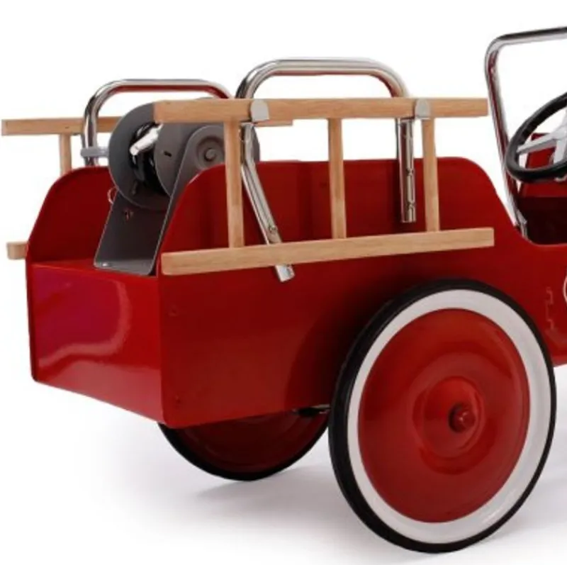 Goki Coche De Bomberos A Pedales - ^ Draisiennes Y Bicicletas De Madera