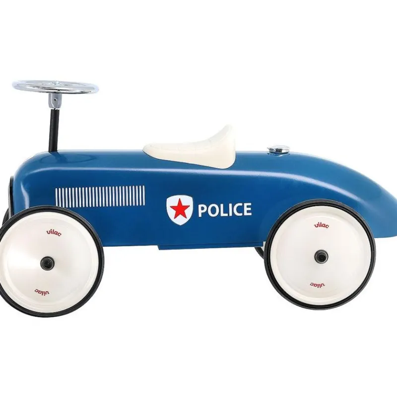 Vilac Coche De Carreras Correpasillos De Metal Policía - ^ Transportistas