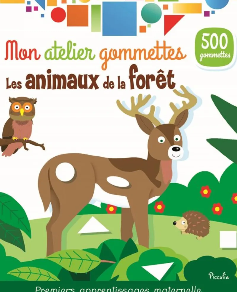 Piccolia Coloridas Pegatinas - Animales Del Bosque - ^ Actividades Creativas De Ocio