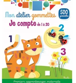 Piccolia Coloridas Pegatinas - Yo Cuento Del 1 Al 20 - ^ Actividades Creativas De Ocio
