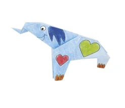 Fridolin Coloring Origami - Elefante - ^ Actividades Creativas De Ocio
