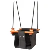 Solvej Swings Columpio De Madera Y Tela Para Bebes Gris Pizarra - ^ Muebles De Jardín, Columpios