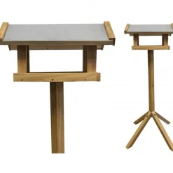Esschert Design Comedero Rectangular Para Pájaros - ^ Cajas Nido Y Comederos Para Animales