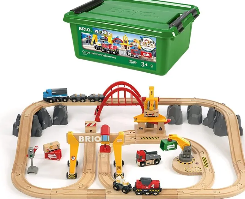 Brio Conjunto De Grúas Y Cargas - ^ Rutas Del Tren Brio