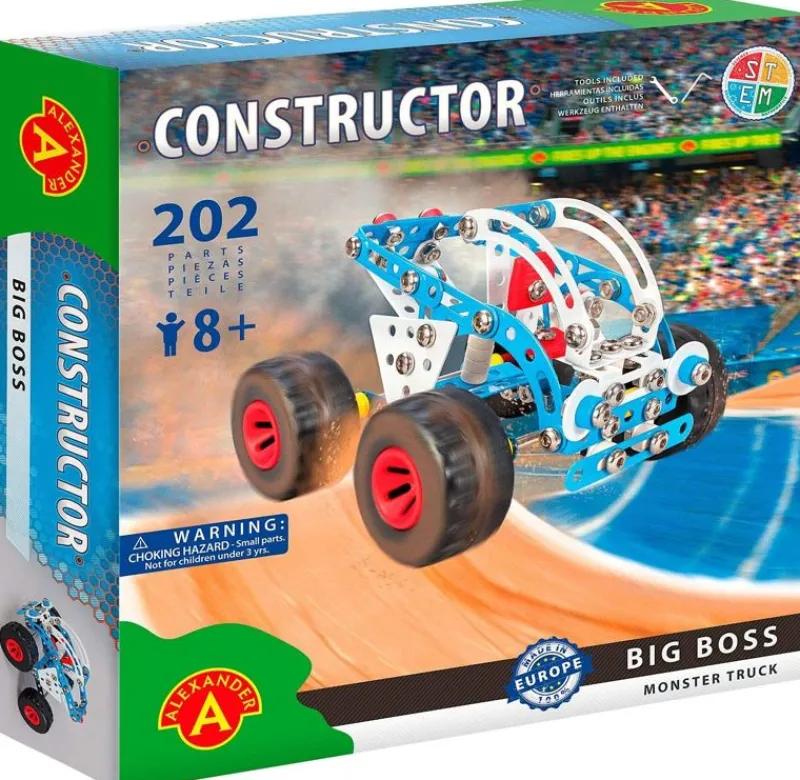 Alexander Toys Constructor Big Boss - Monster Truck - ^ Constructor