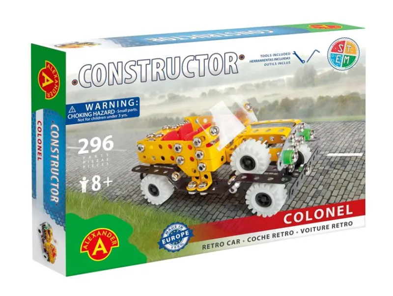 Alexander Toys Constructor Coronel - Coche Retro - ^ Constructor