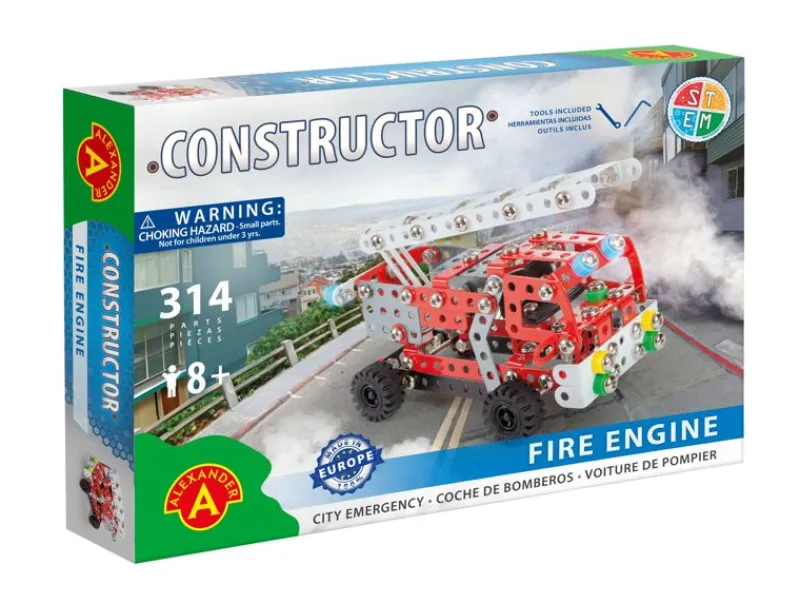 Alexander Toys Constructor De Camiones De Bomberos - Camion De Bomberos - ^ Constructor