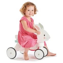 Tender Leaf Toys Correpasillos Conejo De Madera - ^ Transportistas