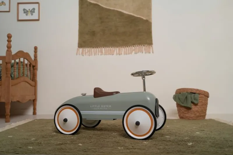 Little Dutch Correpasillos Retro Roller Olive - ^ Transportistas