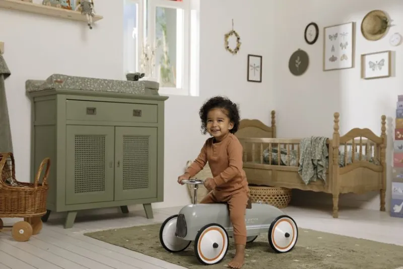 Little Dutch Correpasillos Retro Roller Olive - ^ Transportistas