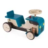Janod Correpasillos Tractor De Madera Azul - ^ Transportistas
