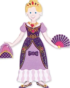 Melissa & Doug Cuaderno De Pegatinas En Relieve Reposicionables Princesas - ^ Actividades Creativas De Ocio