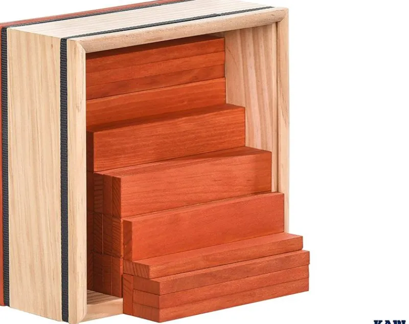 Kapla Cuadrado 40 Naranja - ^ Tablas De Madera