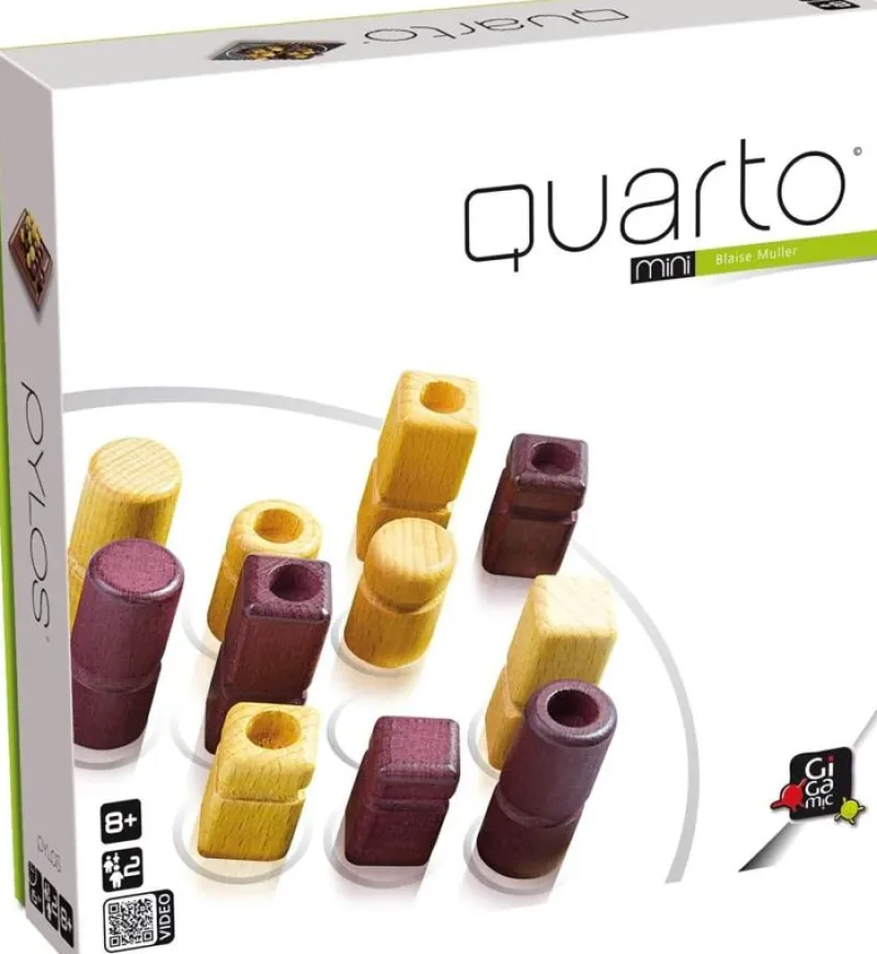 Gigamic Cuarto - Mini - ^ Juegos De Puzzle, Estrategia Y Logica