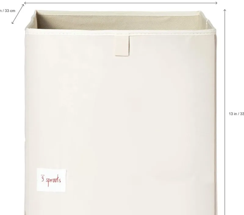 3 Sprouts Cubo De Almacenamiento Kangaroo - ^ Cajas De Juguetes Y Muebles De Almacenamiento