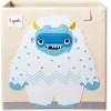 3 Sprouts Cubo De Almacenamiento Yeti - ^ Cajas De Juguetes Y Muebles De Almacenamiento