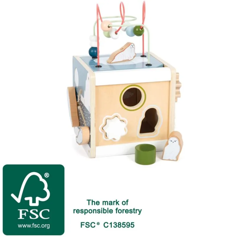 Small foot company Cubo De Motricidad Arctic - ^ Juguetes Para El Aprendizaje Temprano Y La Motricidad