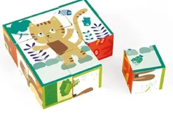 Janod Cubos Color Animal - ^ Bloques Y Juguetes Apilables