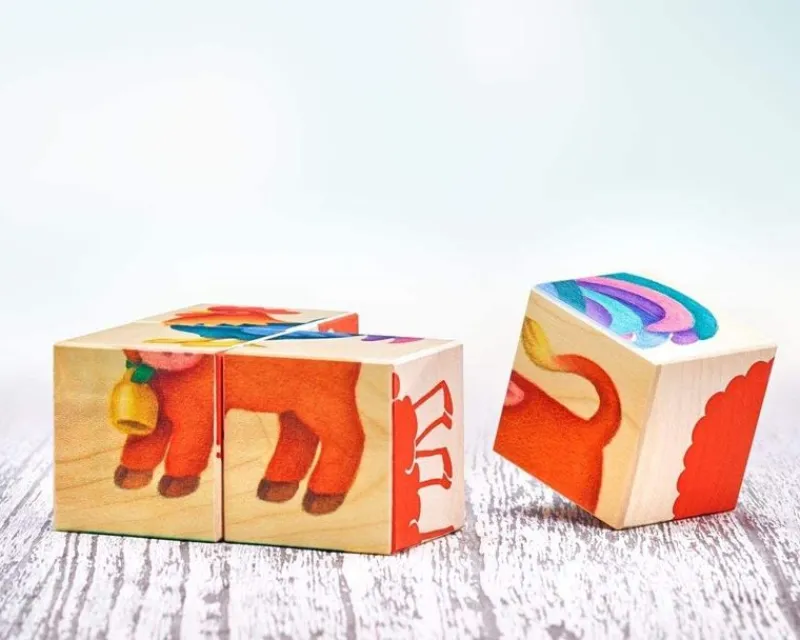 Selecta Cubos De Granja - ^ Bloques Y Juguetes Apilables