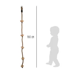 Small foot company Cuerda De Escalar Con Peldanos De Madera - ^ Muebles De Jardín, Columpios