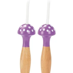 Vilac Cuerda De Saltar Purpura Con Puntos - ^ Juegos De Patio: Canicas, Peonzas, Cuerdas De Saltar, Yoyós