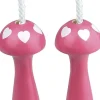 Vilac Cuerda De Saltar Rosa Corazon Blanco - ^ Juegos De Patio: Canicas, Peonzas, Cuerdas De Saltar, Yoyós