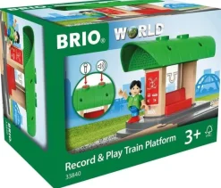 Brio Cuidado Con La Grabadora De Voz - ^ Estaciones De Ferrocarril, Puentes Y Edificios De La Brio