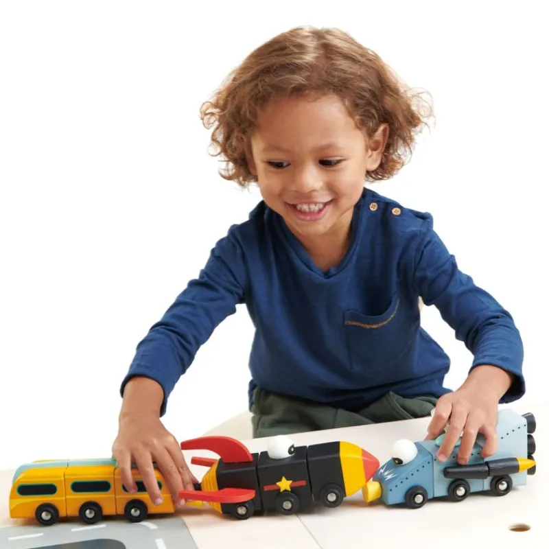 Tender Leaf Toys Curso Espacial - ^ Otros Juegos De Construcción