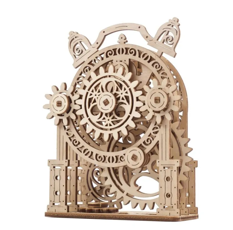 Ugears Despertador Vintage Modelo Mecanico - ^ Descubrimiento De La Ciencia