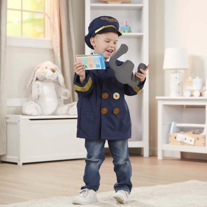Melissa & Doug Disfraz De Piloto De Avion - ^Nino Disfraces