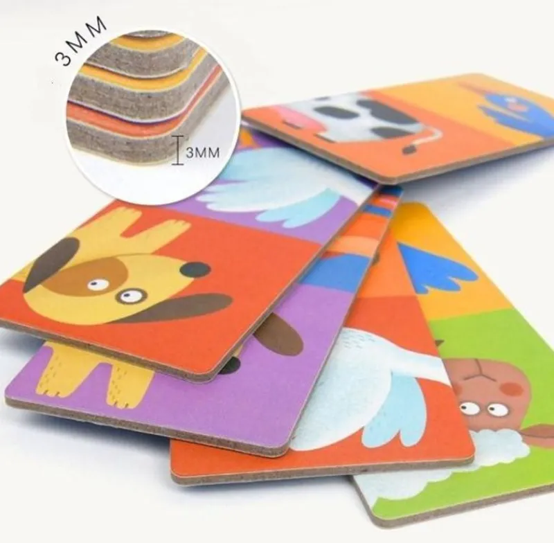 Mideer Domino De Animales Reversible - ^ Dominos, Loto Et Memory