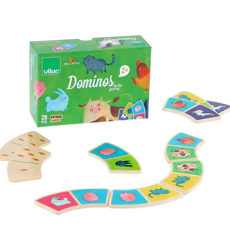 Vilac Dominos A La Ferme - ^ Dominos, Loto Et Memory