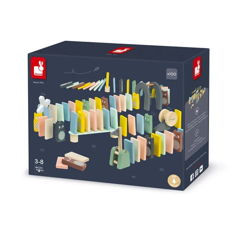 Janod Dominos Sweet Cocoon - ^ Otros Juegos De Construcción