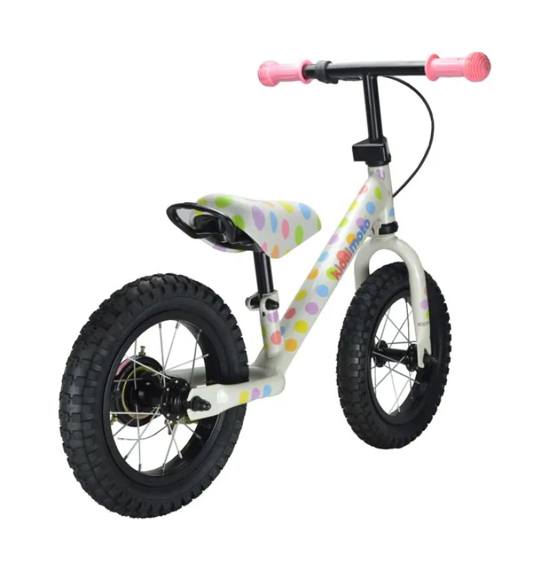 Kiddimoto Draisienne Super Junior Max Pastel Dotty - ^ Draisiennes Y Bicicletas De Madera