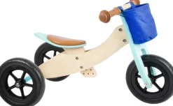 Small foot company Draisienne Tricycle 2 En 1 Maxi Turquesa - ^ Draisiennes Y Bicicletas De Madera