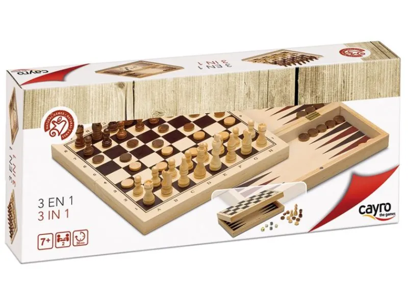 Cayro Echecs, Dames Et Backgammon - ^ Juegos De Puzzle, Estrategia Y Logica
