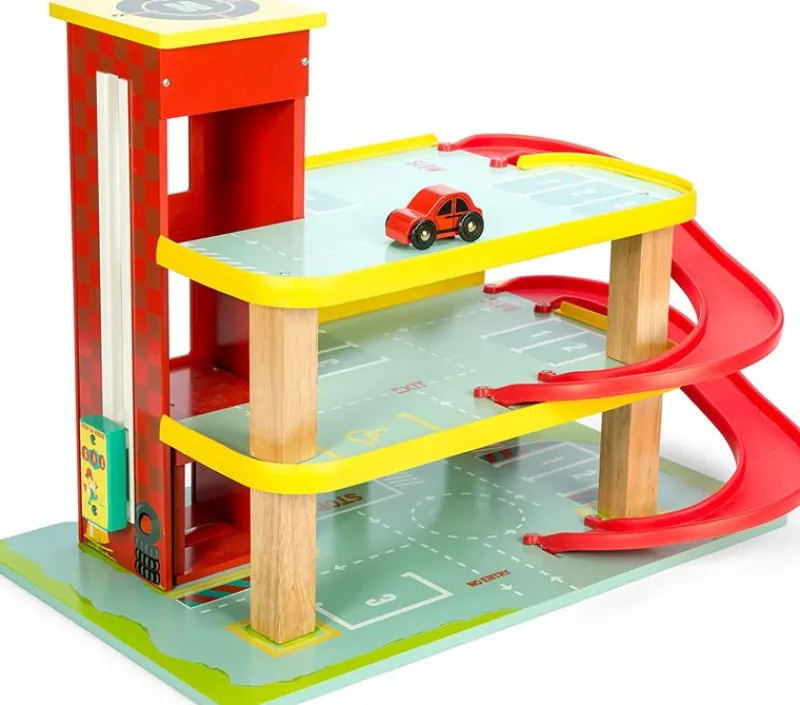 Le Toy Van El Garaje De Dino - ^ Circuitos Routiers, Garajes, Estaciones-Servicios...