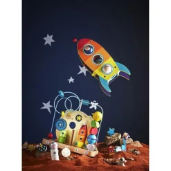 Vilac En Las Estrellas - 3, 2, 1 Despegue! - ^ Juguetes Para El Aprendizaje Temprano Y La Motricidad