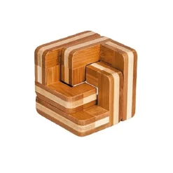 Fridolin Escalera De Bambu En Forma De Puzzle - ^ Puzzles Y Rompecabezas