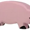 Holztiger Estatuilla De Cerdo - ^ Animales De Granja