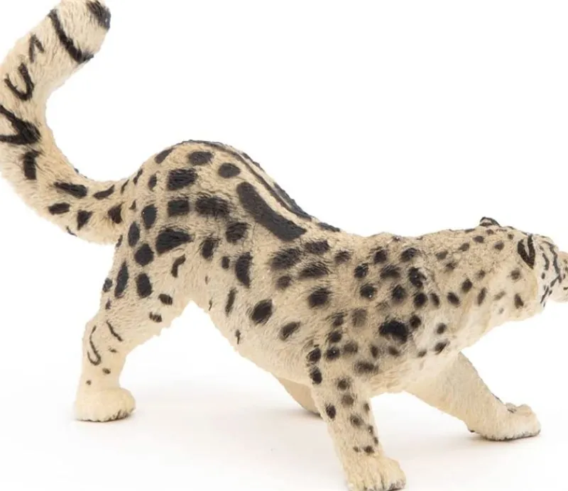 Papo Estatuilla De Leopardo De Las Nieves - ^ Animales Salvajes