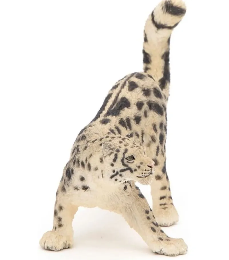 Papo Estatuilla De Leopardo De Las Nieves - ^ Animales Salvajes