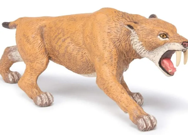 Papo Estatuilla De Smilodon - ^ Dinosaurios