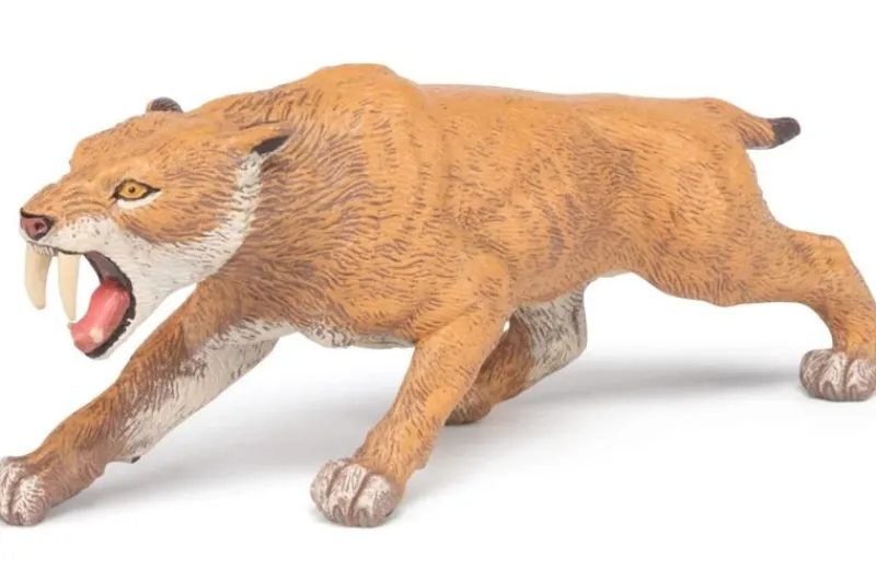 Papo Estatuilla De Smilodon - ^ Dinosaurios