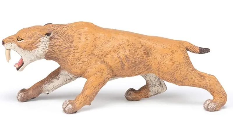 Papo Estatuilla De Smilodon - ^ Dinosaurios