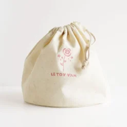 Le Toy Van Estuche De Belleza De Tela Con Accesorios De Madera - ^ Abalorios Y Joyas