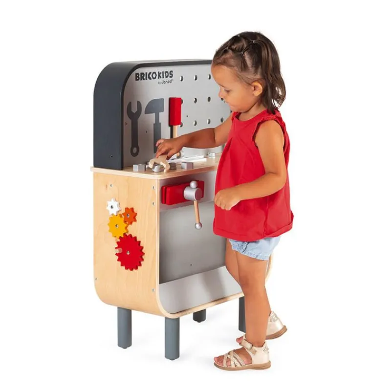 Janod Etabli Reverso Brico'Kids - ^ Bancos De Trabajo, Cajas De Herramientas, Bricolaje...