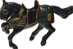 Papo Figura Caballo De Caballero Con Armadura Negra ^ Mundo De Fantasía