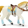 Papo Figura Caballo Jinete De Moda Azul - ^ Caballos